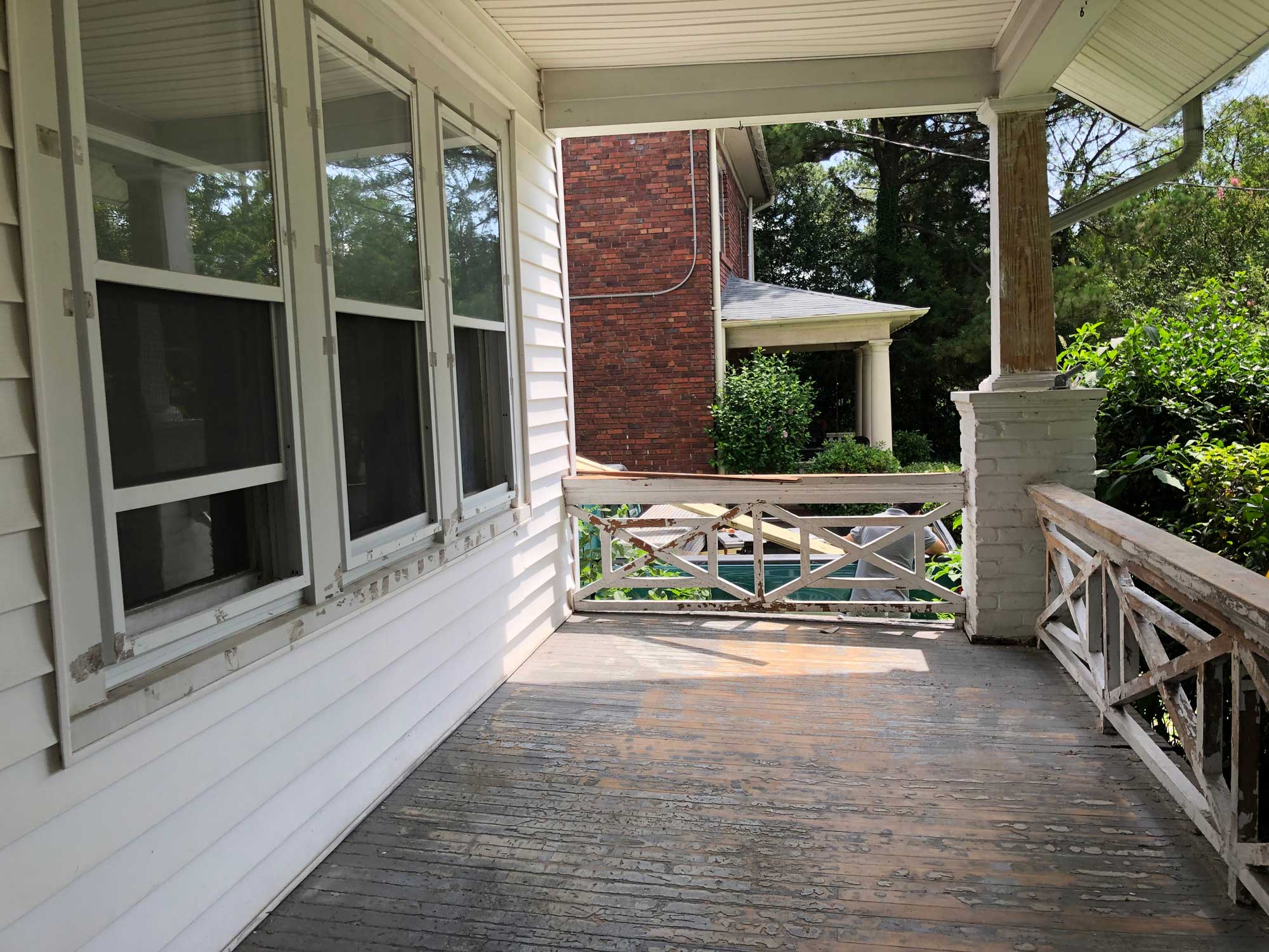 porch renovation