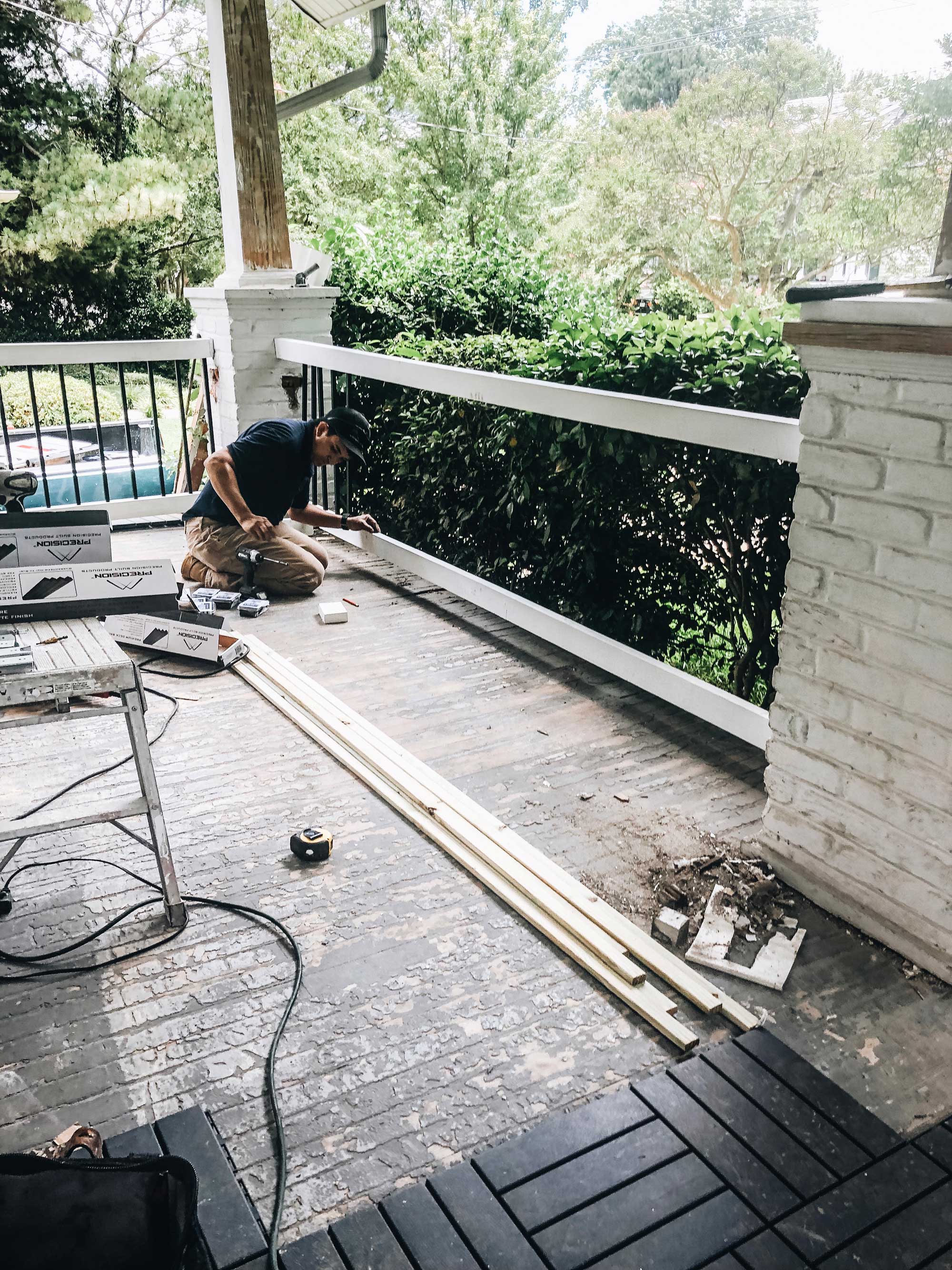 porch renovation