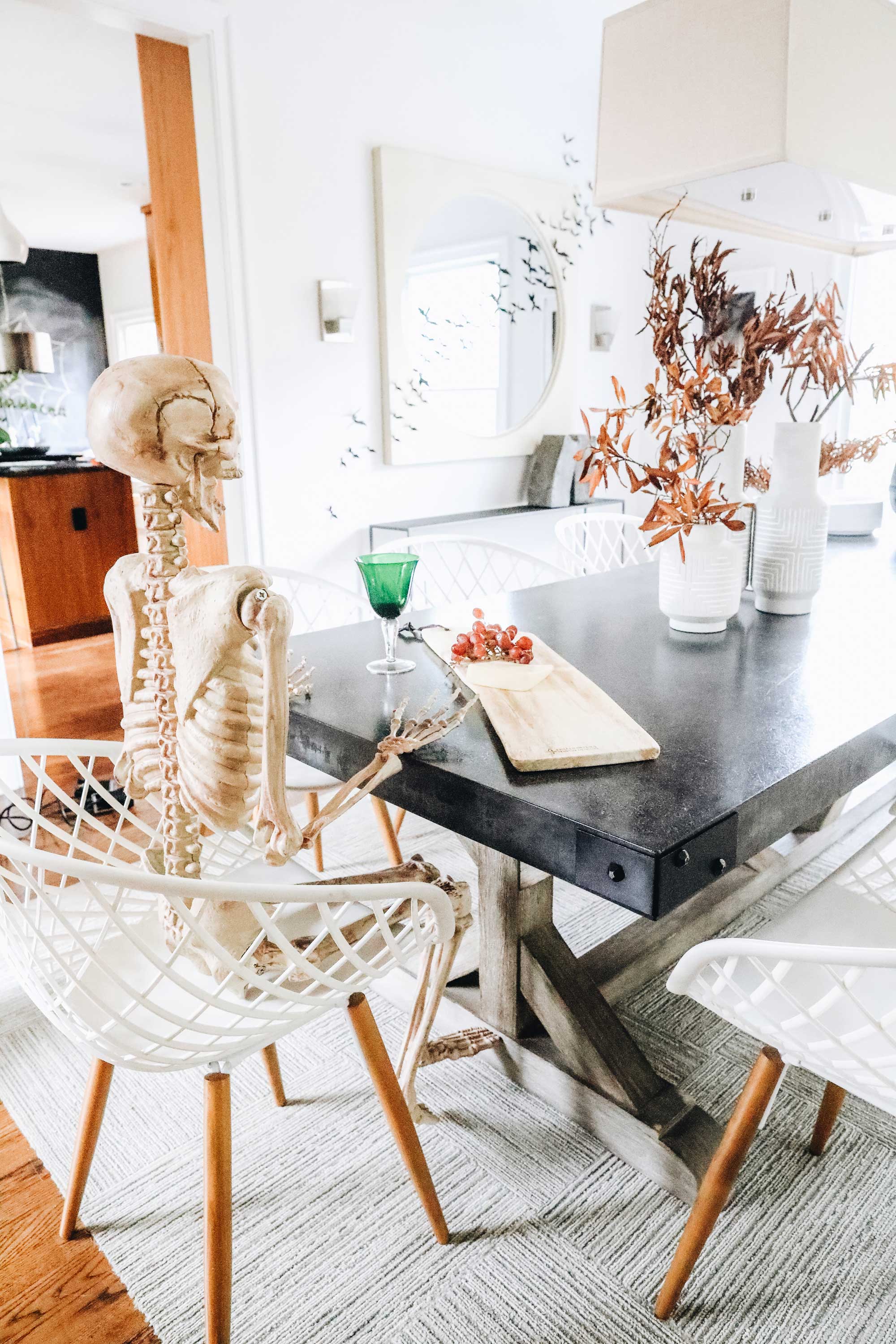 decorating with skeletons