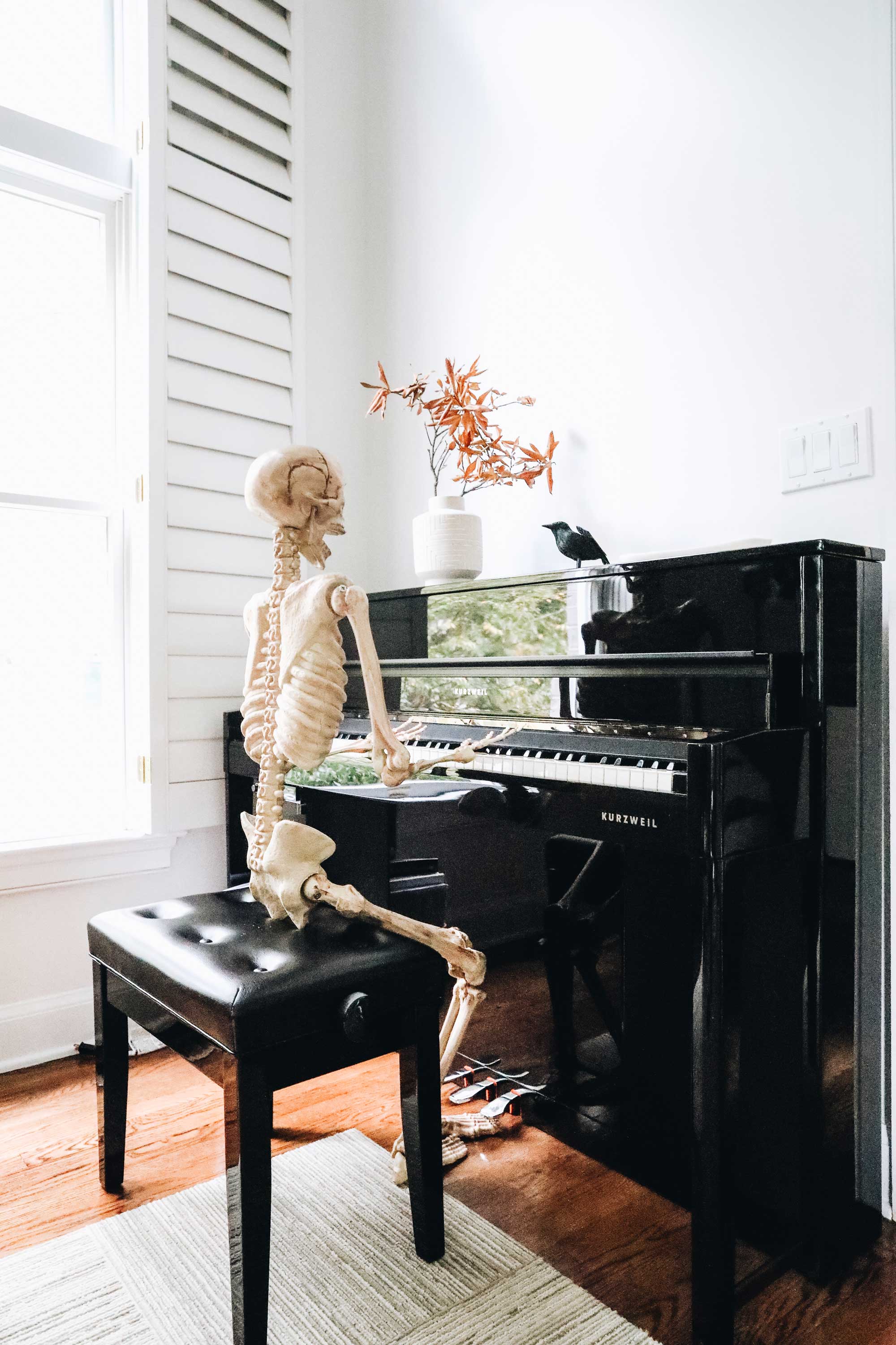 decorating with skeletons