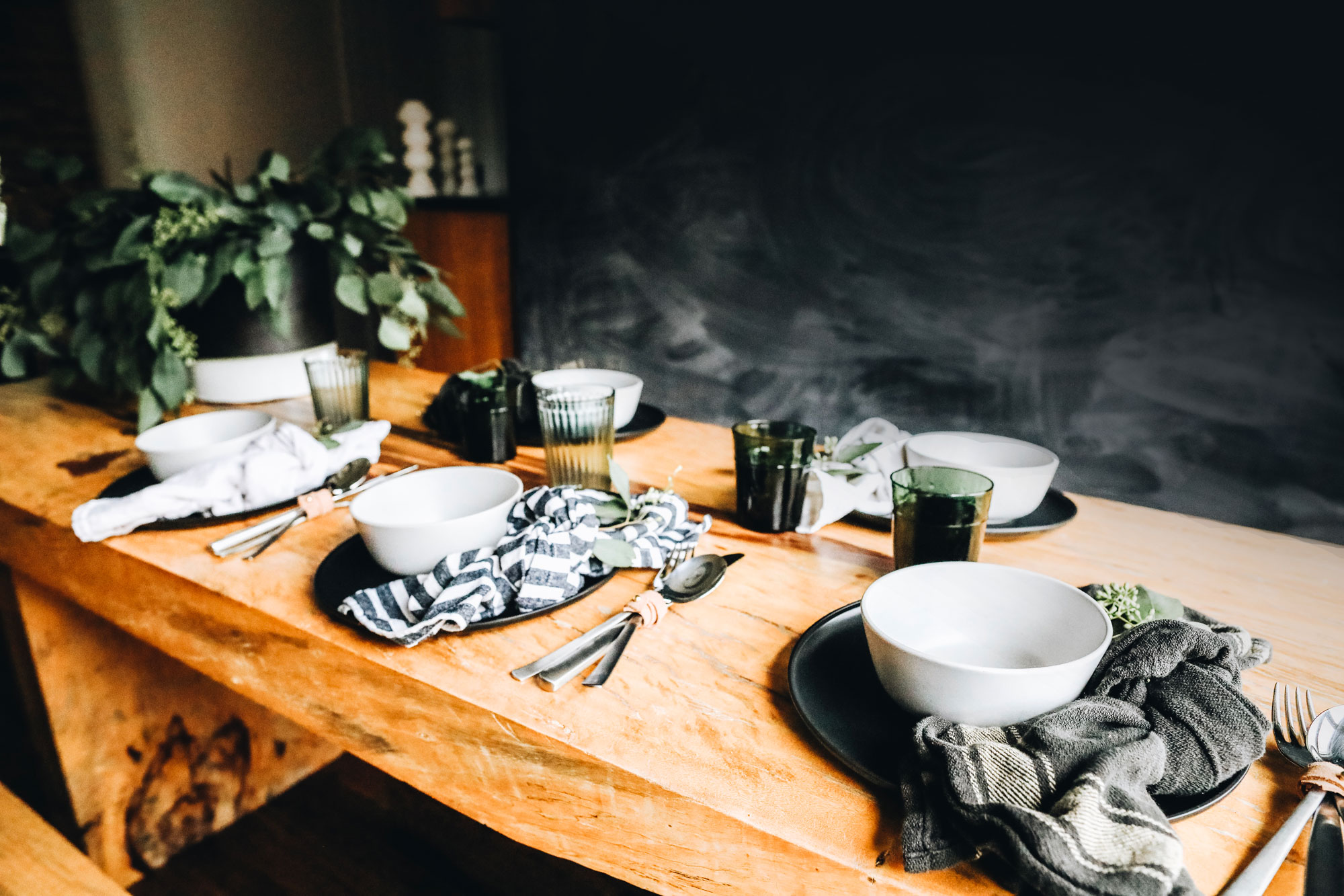 effortless thanksgiving dining table