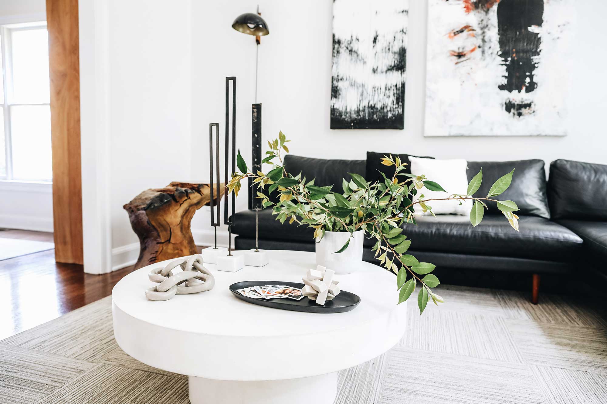 how to style a coffee table