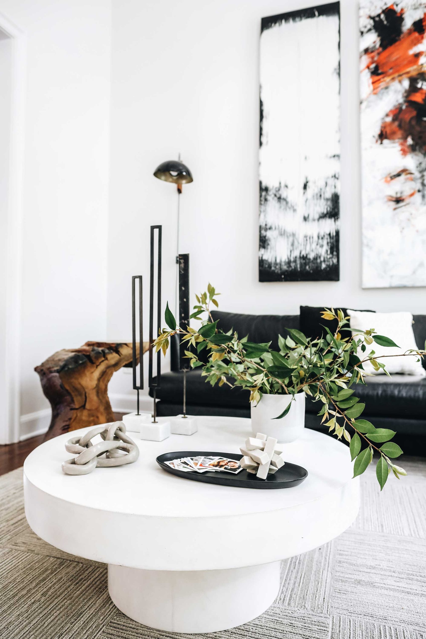 how to style a coffee table