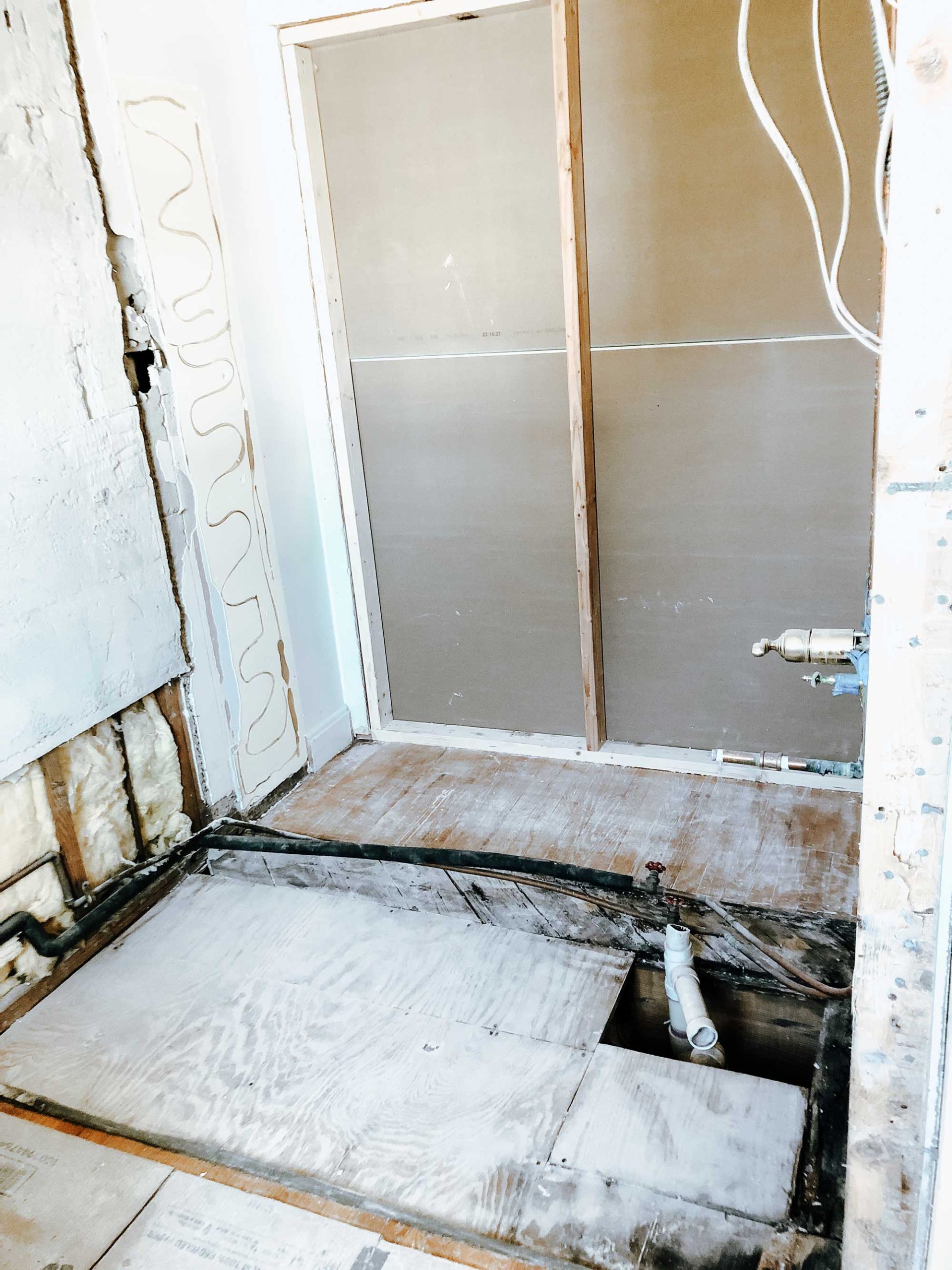 shower renovation