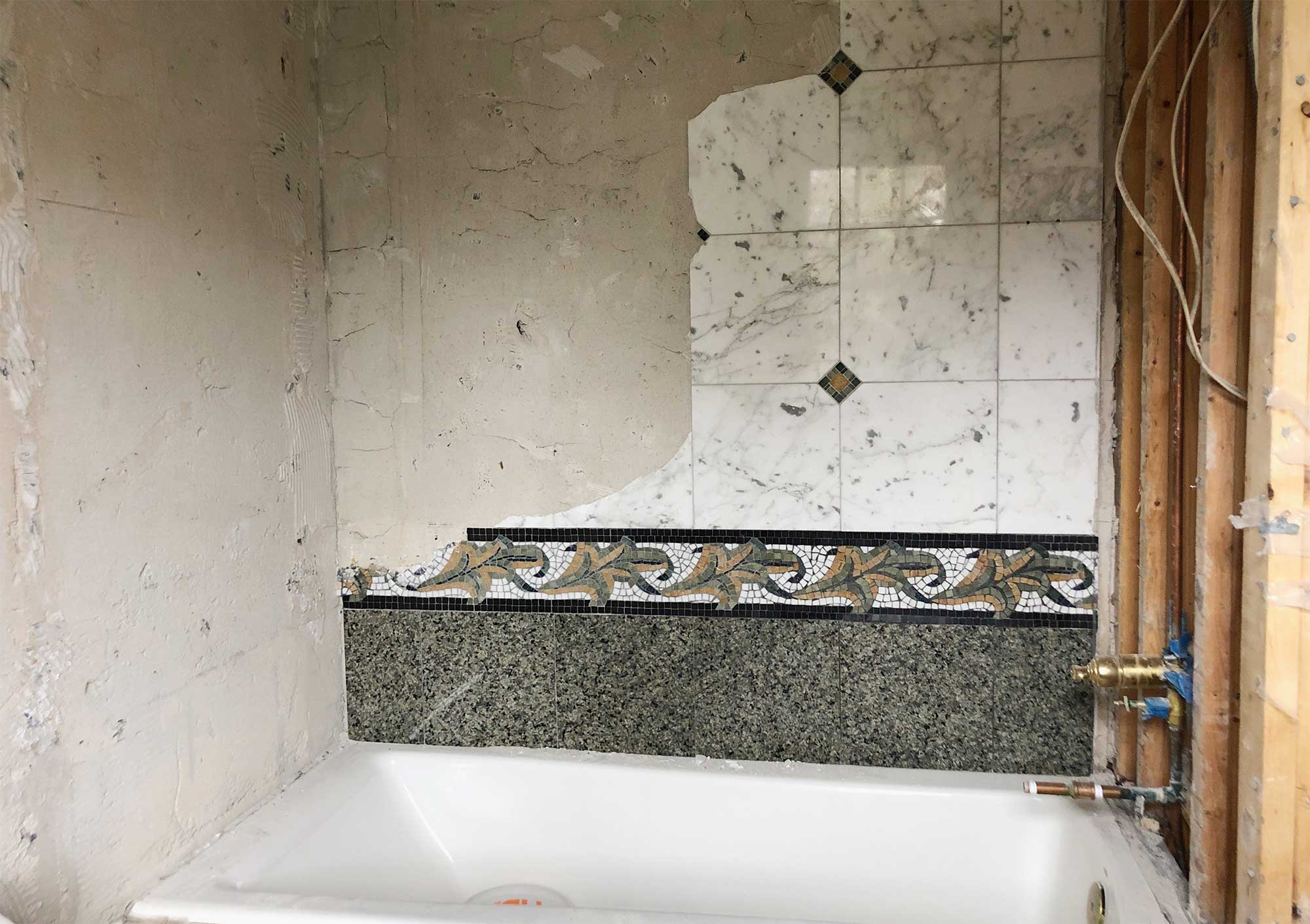 shower renovation