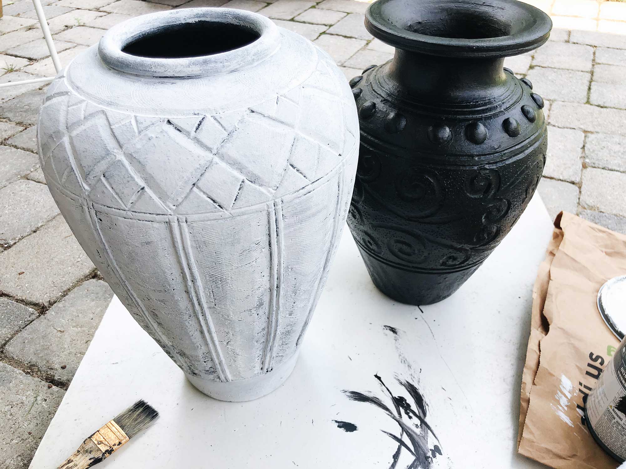diy vintage vase