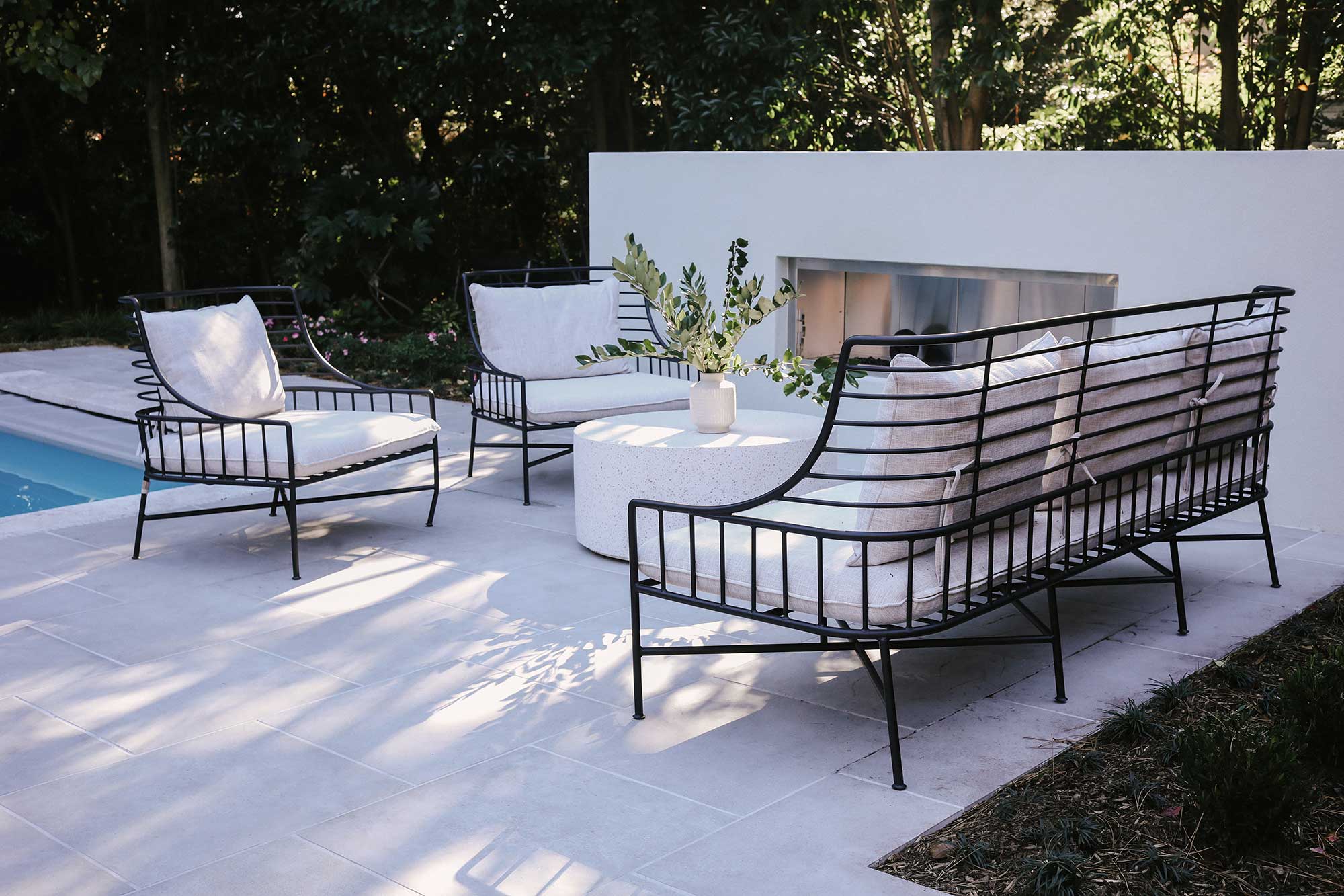 pool design by interior designer Patchi Cancado