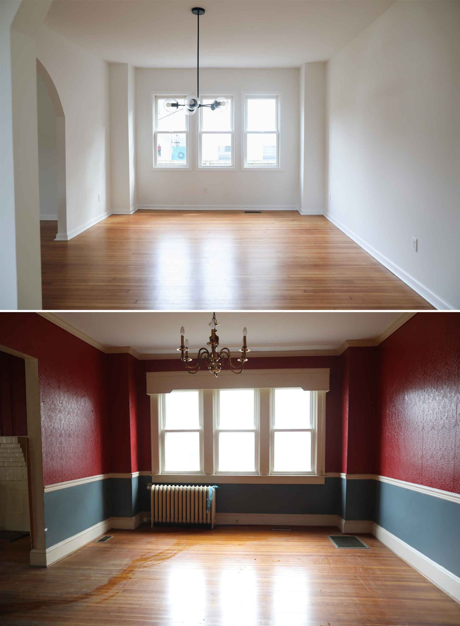 house flip before and after