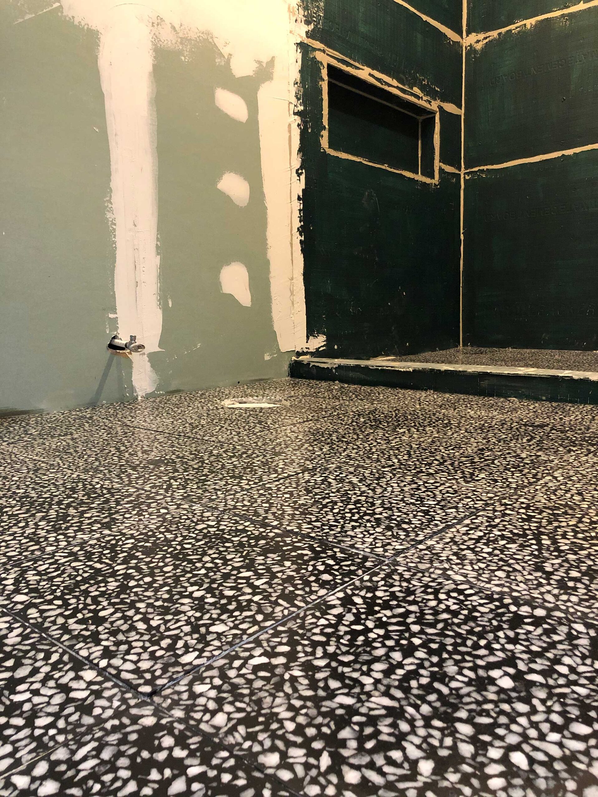 terrazzo cement tile