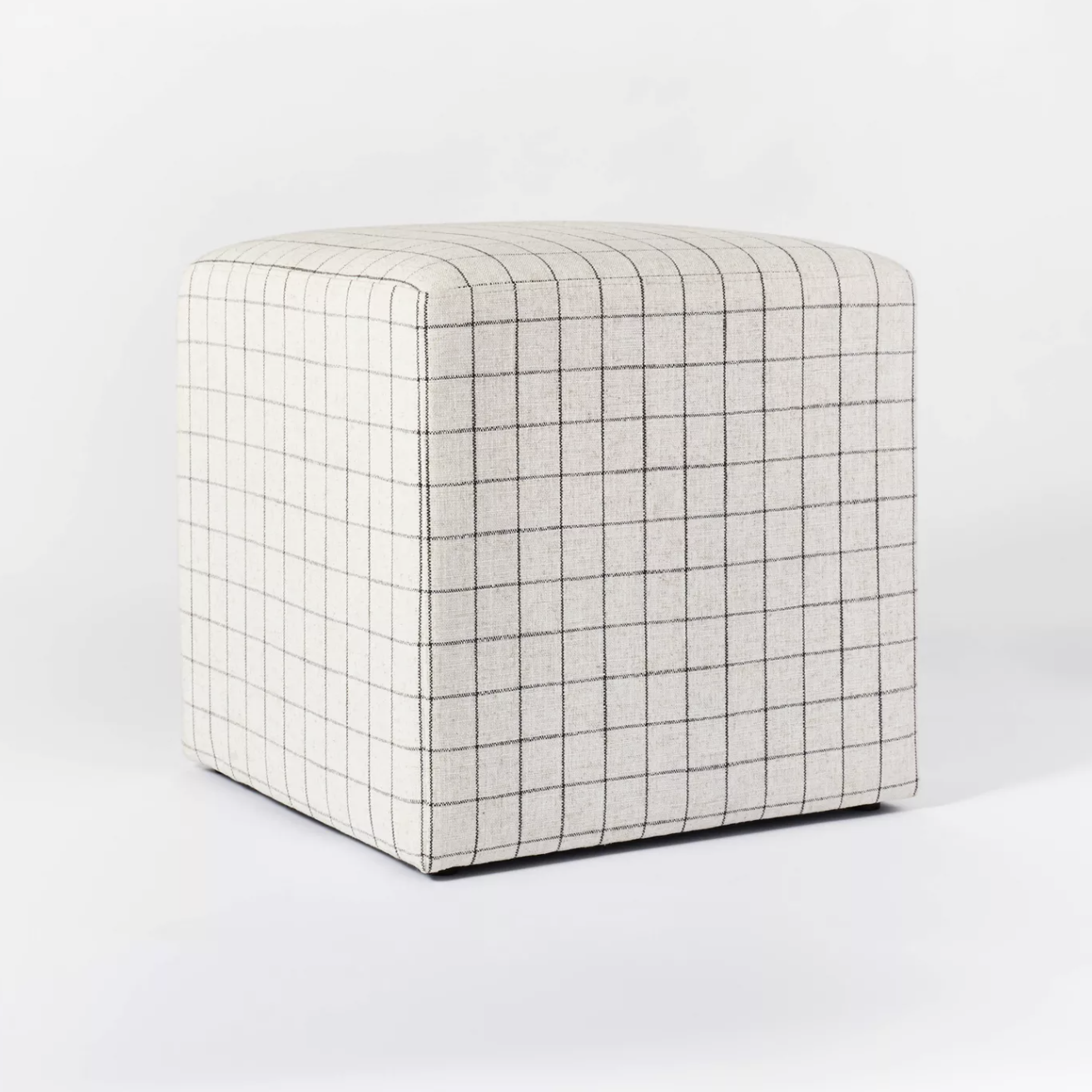 square upholstered cube