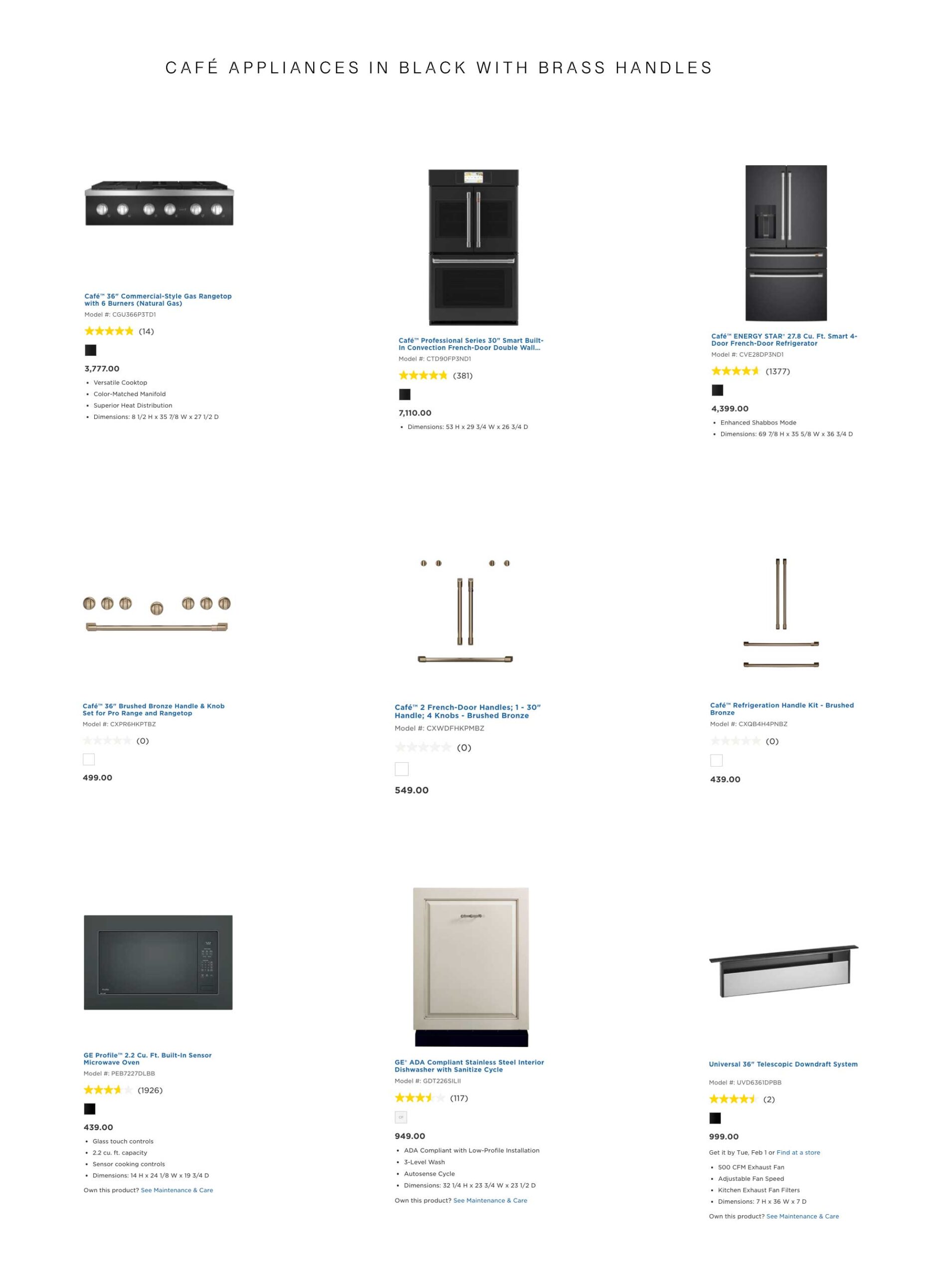 appliances