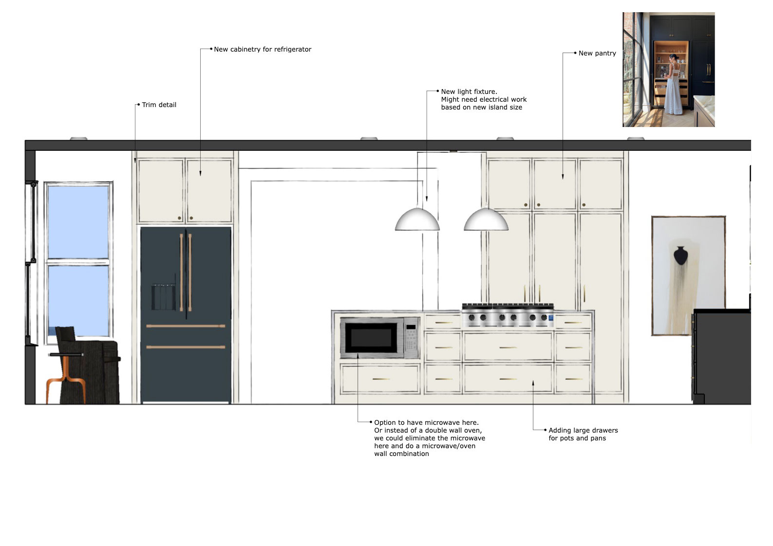 cabinetry elevation