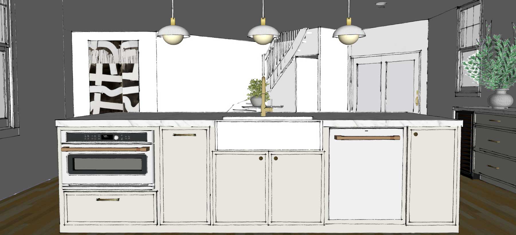 kitchen elevation