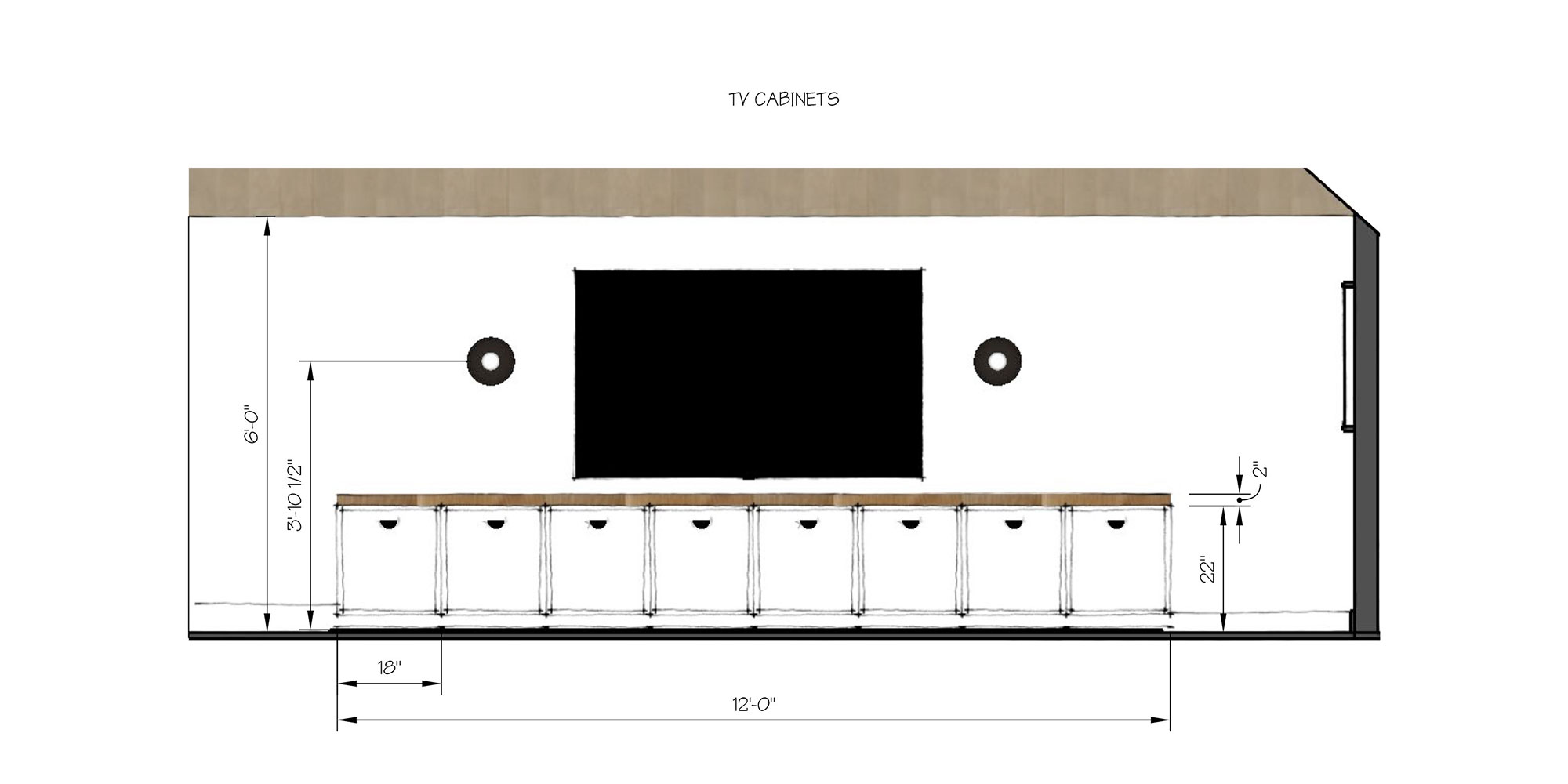 cabinetry elevation 1