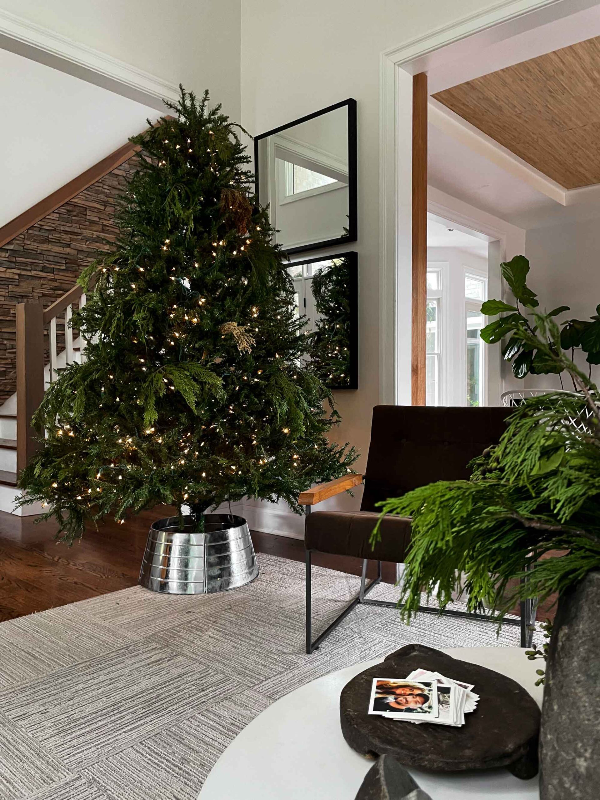 Christmas Tree Hack by interior designer Patchi Cancado