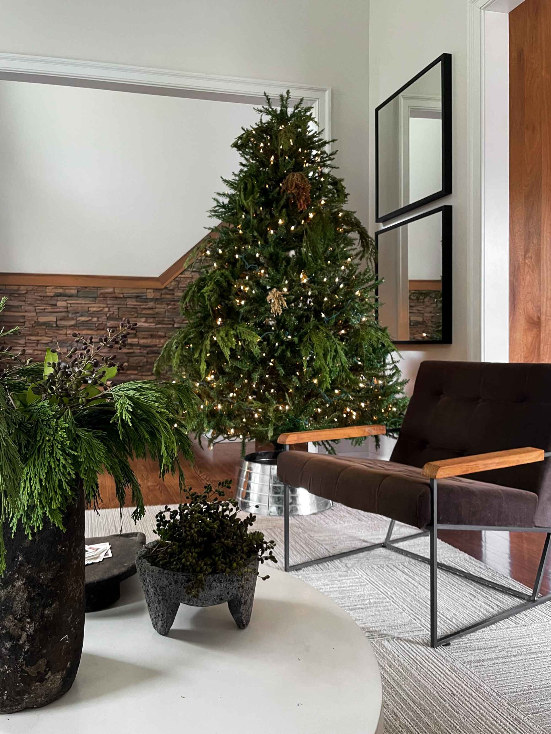 Christmas Tree Hack by interior designer Patchi Cancado