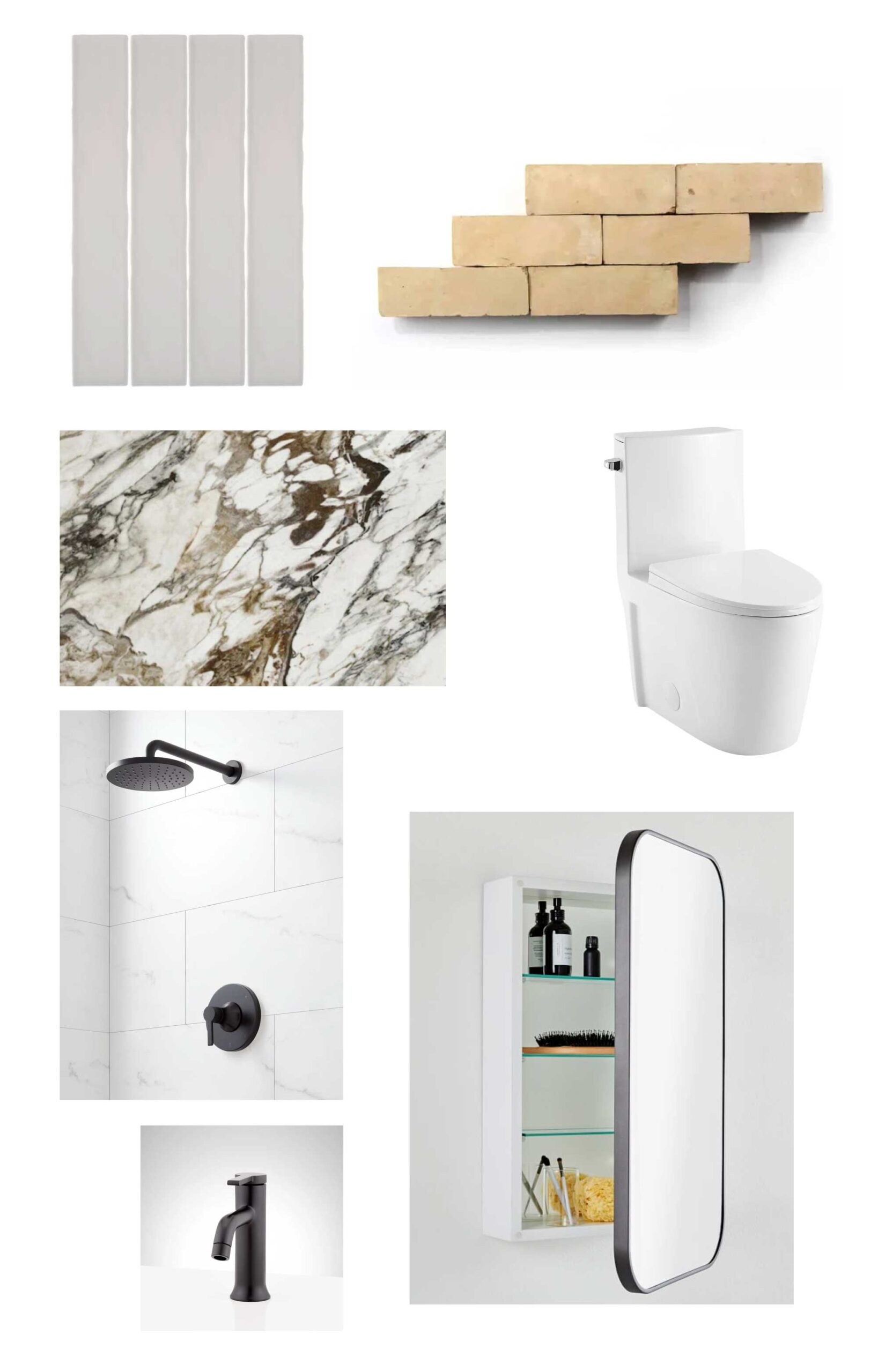 design board for bathroom