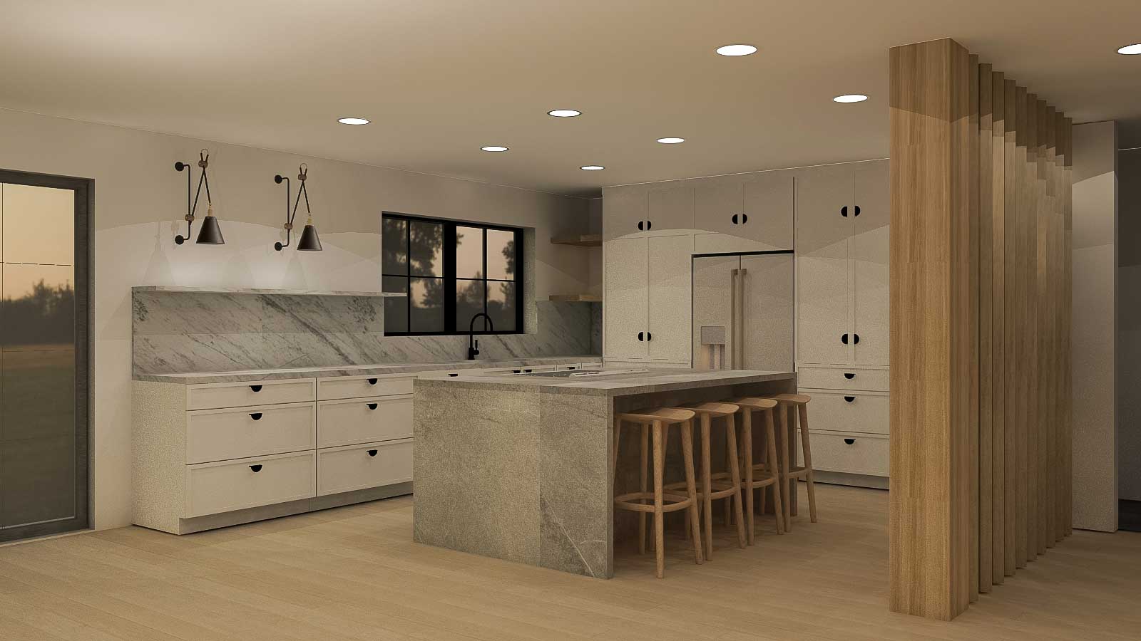kitchen design by interior designer Patchi Cancado