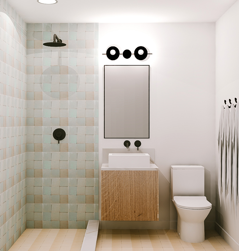 bathroom rendering