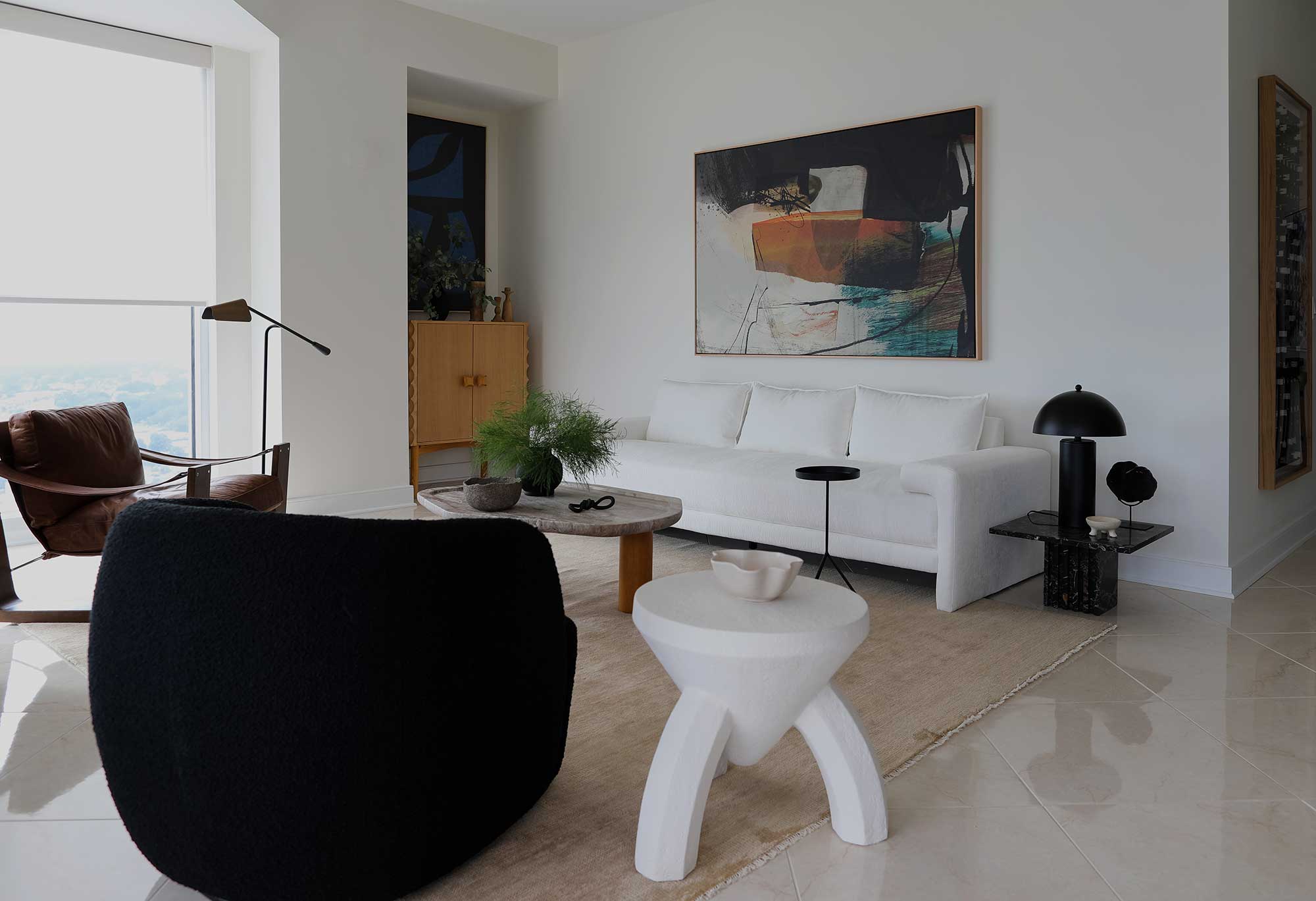 virginia beach living room design by interior designer Patchi Cancado