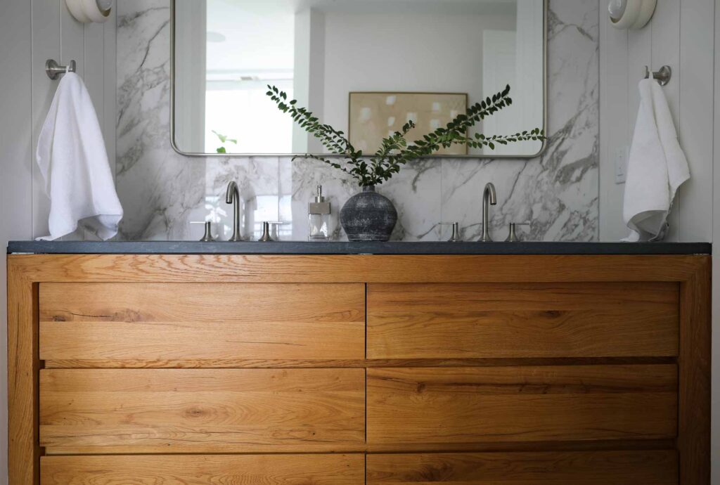Image showcasing Unveiling Modern Luxury: High-Rise Bathroom Renovation – Made by Patchi