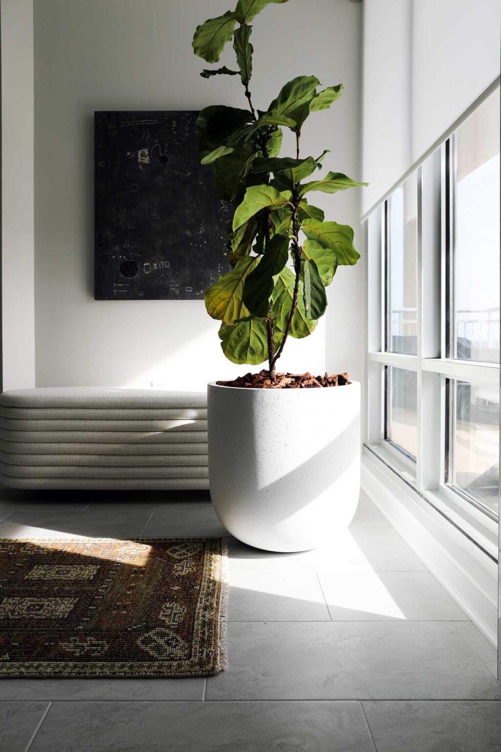 Beautiful view of Bathroom Management For High Rise Apartments